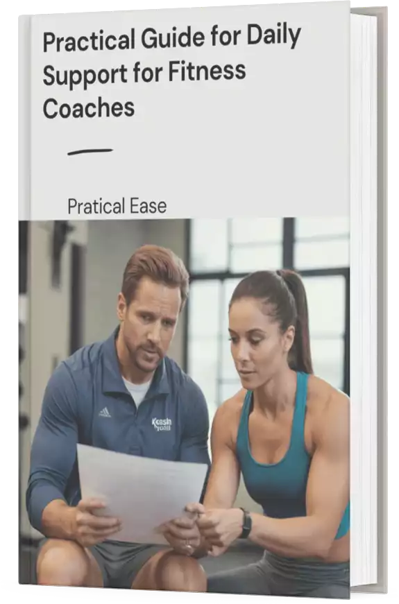 Ebook cover for gym coach guide on organization and career change